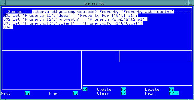 Figure 9-24 Source Window