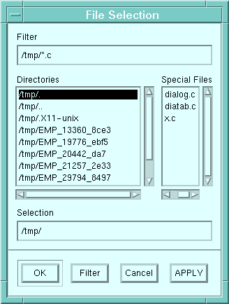 Figure 4-2 File Selection Dialog Box