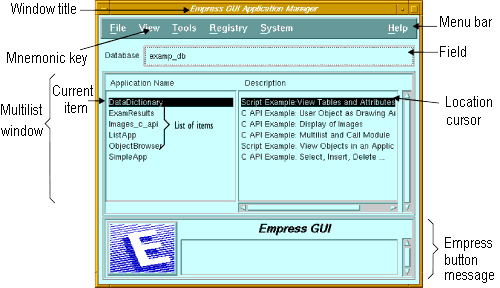 Figure 2-2 Sample GUI window