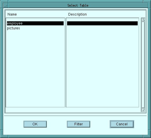 Figure 2-3 List of Tables